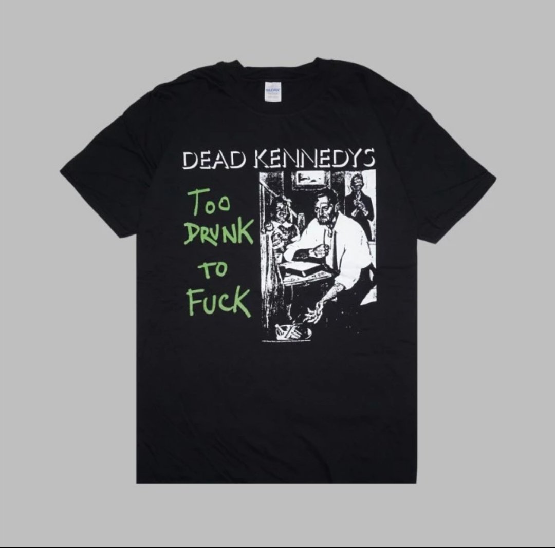 #ayojajankaosband

OFFICIAL MERCH | Dead Kennedys - To Drunk To F*ck | Size L | Gildan Soft | RP. 395.000 | Order via DM.