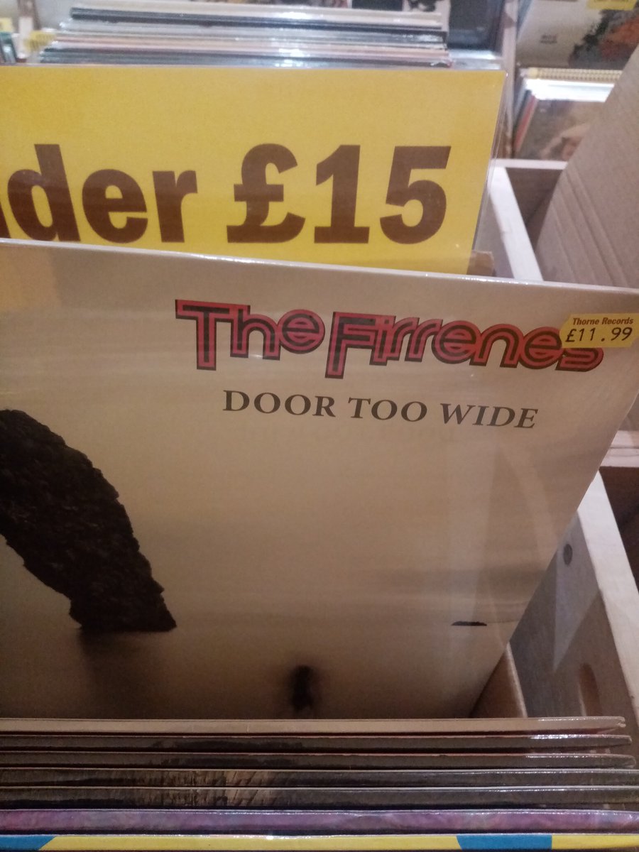 The Firrenes (@thefirrenes) on Twitter photo Our guitarist Jules visited <a href="/ThorneRecords/">Thorne Records</a> in Bruntsfield, Edinburgh the other day, and spied the Firrenes album 'Door Too Wide' in the "Under £15" vinyl section! At just £11.99 this might just be the ideal Christmas gift for the music lover in your life! 😀👍 Our guitarist Jules visited <a href="/ThorneRecords/">Thorne Records</a> in Bruntsfield, Edinburgh the other day, and spied the Firrenes album 'Door Too Wide' in the "Under £15" vinyl section! At just £11.99 this might just be the ideal Christmas gift for the music lover in your life! 😀👍