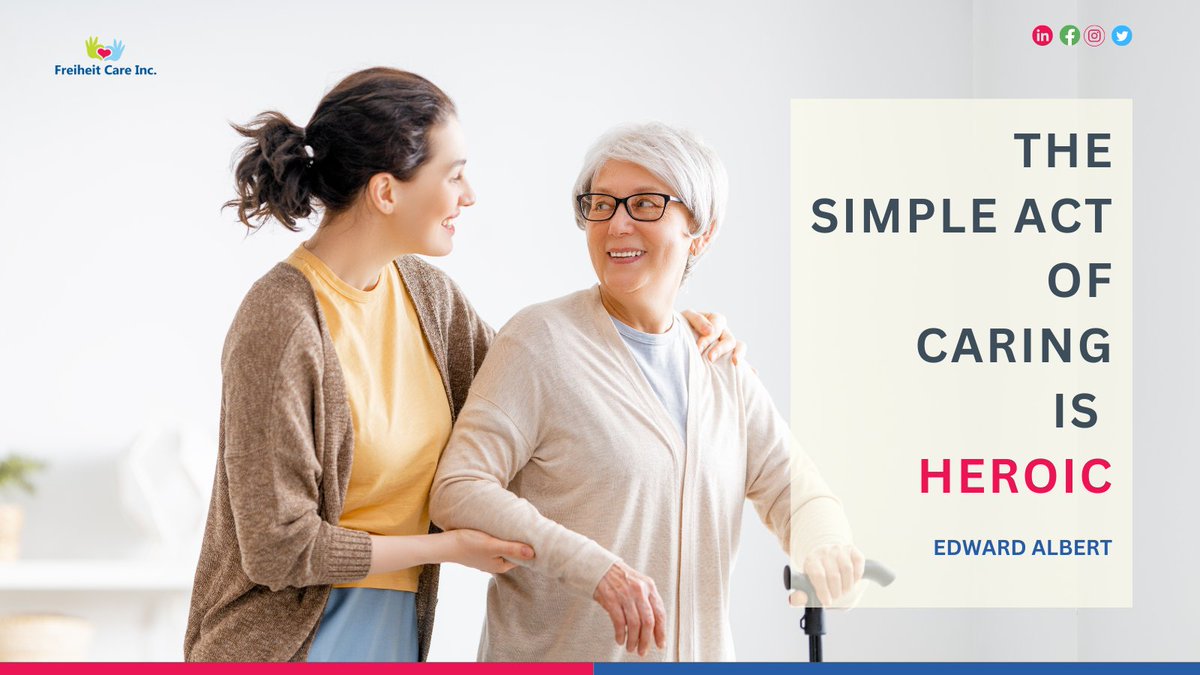 Caregiving is an act of love that requires patience, compassion, and dedication. It is a privilege to be able to help those in need and bring joy and comfort to their lives.

.
.
#caregiving #caregiver #seniorcare #homecare #eldercare #caregivers #dementia #elderlycare