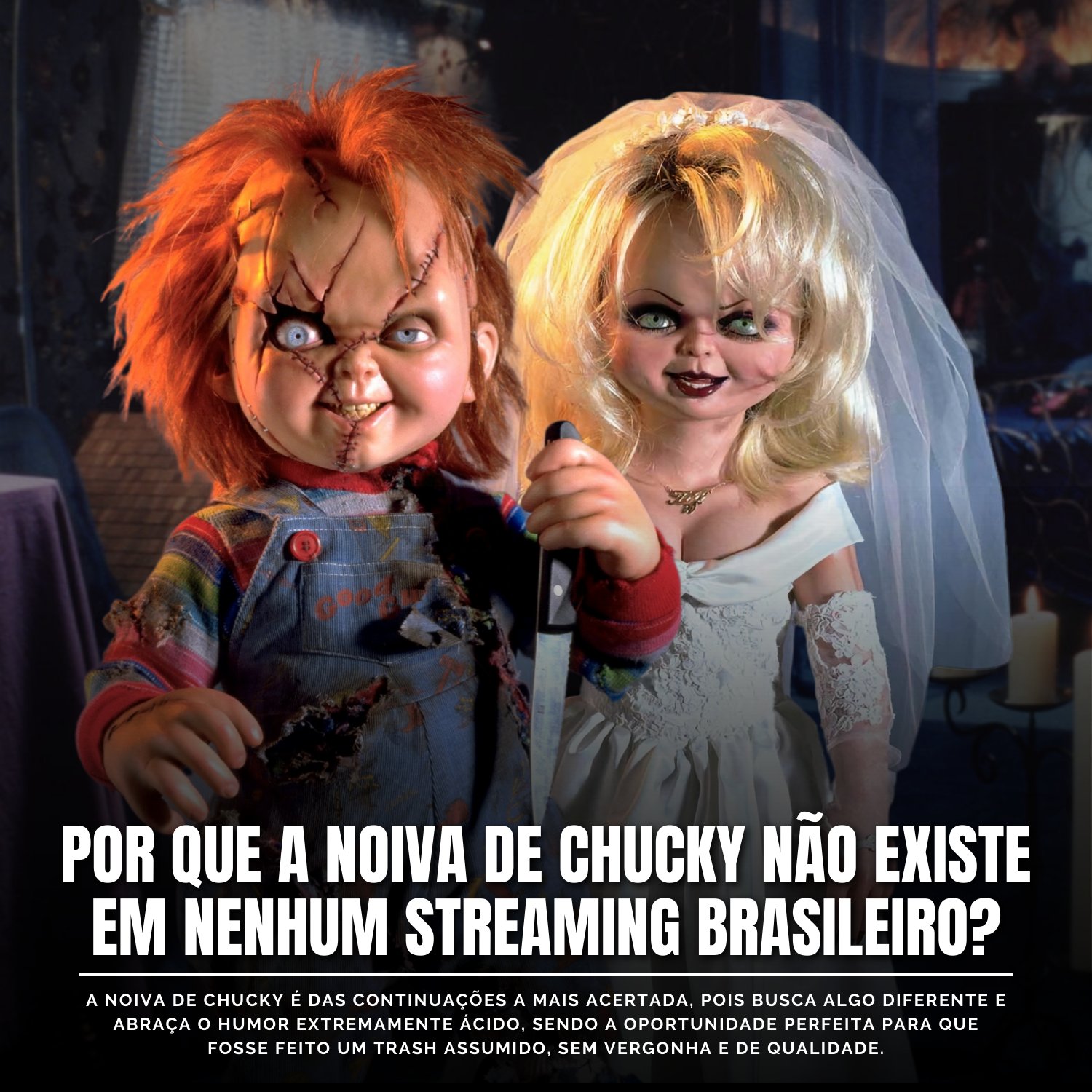 FRASES DE SÉRIES E FILMES 🎬 on Instagram: “Vocês gostam dos filmes do  Chucky? 😂 Filme: O Culto de Chucky • Para ver m…