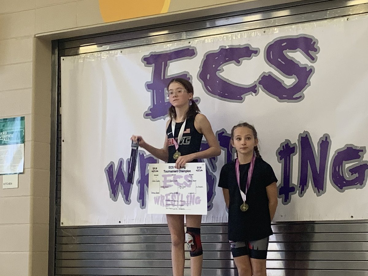 ECS Wrestling Tounrment Champion!

Congratulations Kat Runyon 💪🏼