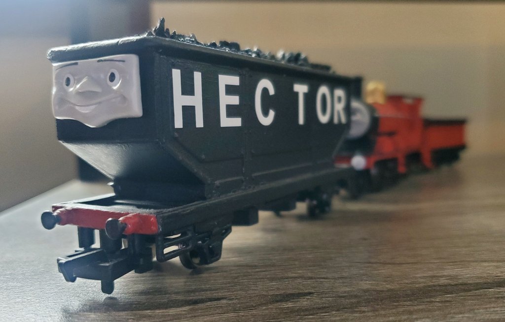 TheSludgeTender's tweet image. &quot;Big! Bad! Strong and solid!&quot;

&quot;That truck&apos;s name is Hector the Horrid!&quot; 

Here&apos;s my model of Hector! You may have seen him before at Edison! 

#SludgeCon