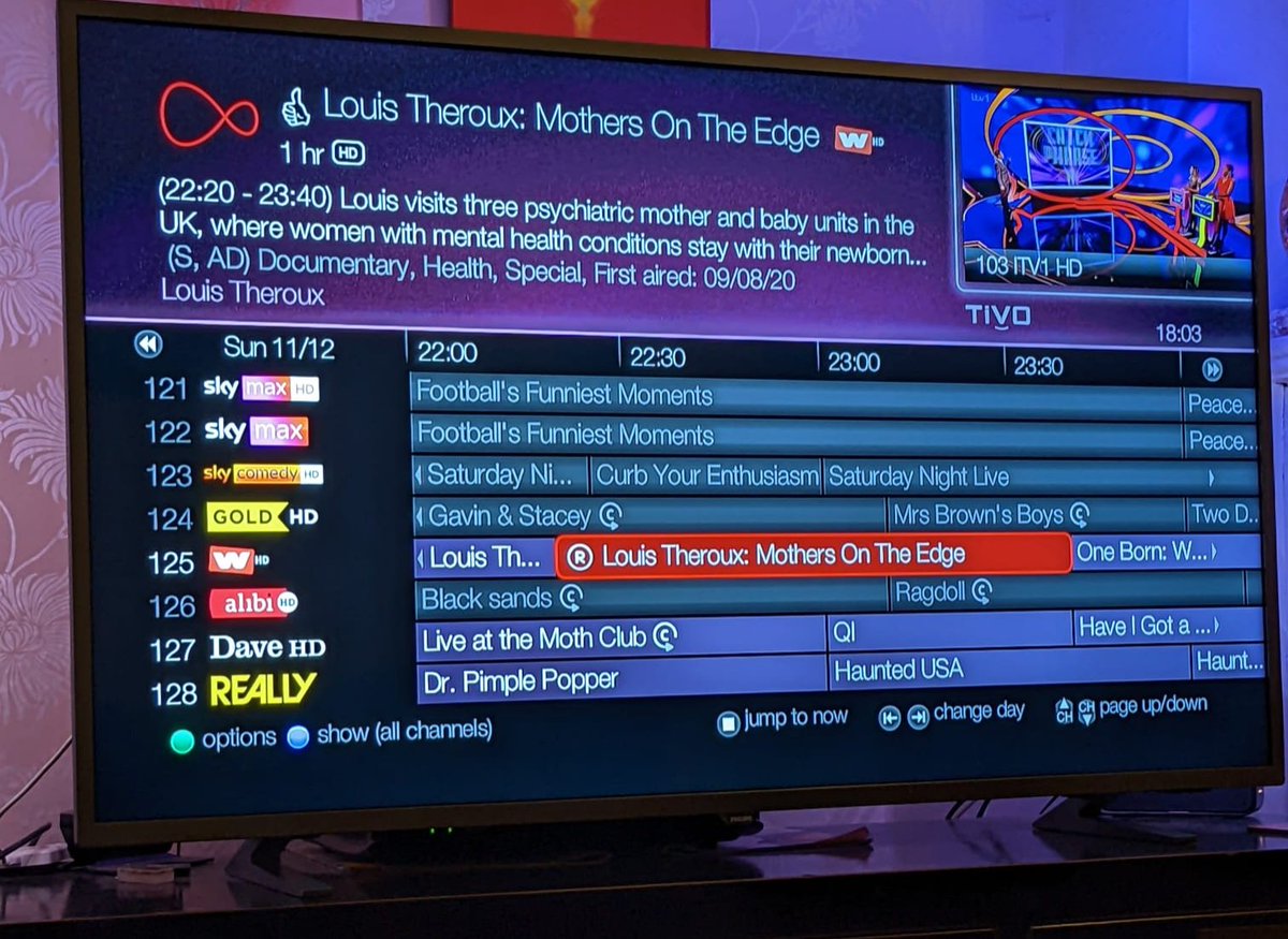TrudiSene1's tweet image. This evening:Louis Theroux: Mothers On The Edge. Louis visits 3 psychiatric Mother &amp;amp; baby units in UK &amp;amp; follows women affected by severe mental health problems after childbirth. UK leads the world with these services @rcpsychPeri @Black2Jo @DrGilesBrum @ClaireCNWL @louistheroux🙏🏼