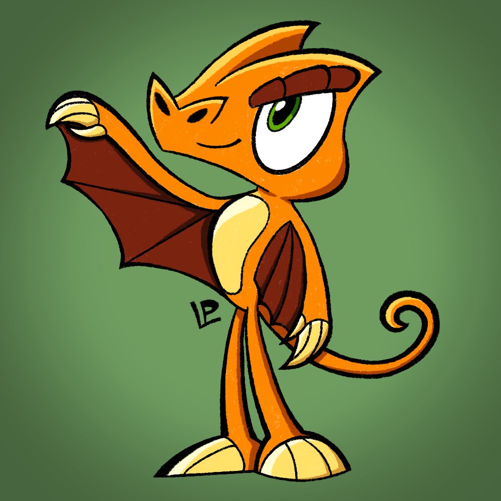 twpl_logan's tweet photo. Meet Ryu the #GlidingLizard. Although he’s often referred as a #Dragon, he’s actually an ordinary #Reptile. BUT, he does guard loot, eat jalapeños, and well… pretty much anything a dragon would do.
#CreatureDesign #CharacetrDesign #DracoLizard https://t.co/NsMGg2BJqc