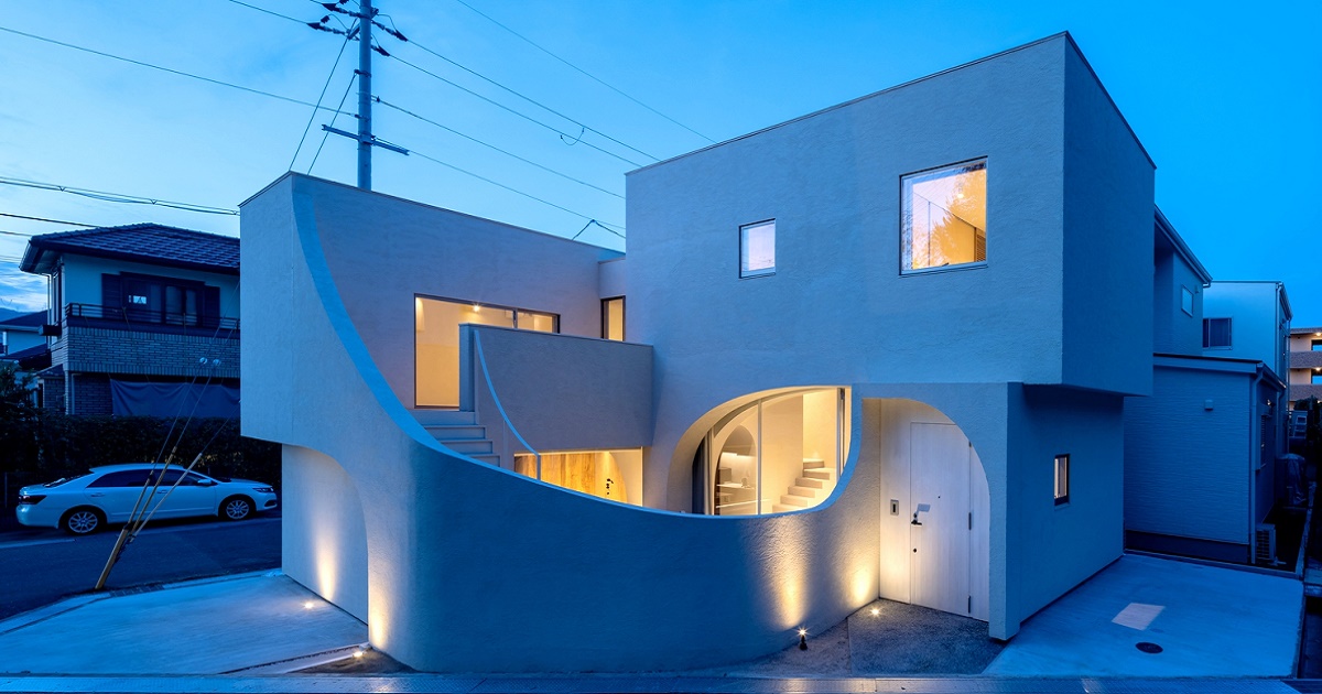 culture&Art on Twitter: \"Архитектура: Дом со скульптурными формами ...