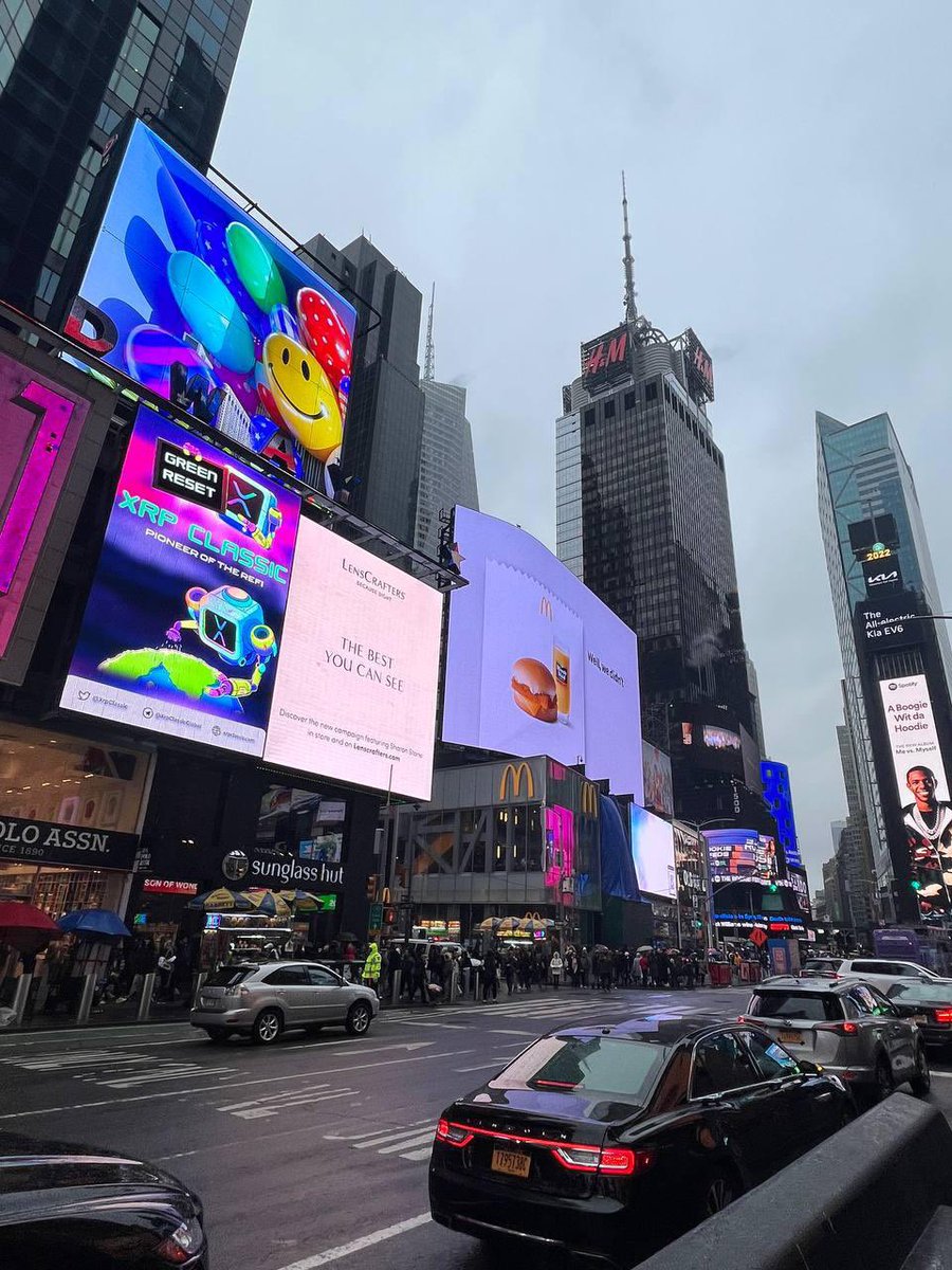 XrpClassic's tweet photo. We are proud to be at New York Times Square, as the pioneer of #ReFi!
#XrpClassic is proud to be the pioneer to pursue the ReFi blockchain concept & bring up the non-carbon blockchain solution🌍
Earn $XRP while establishing a clean new world!
This is Just the Beginning!
#XRPC https://t.co/lhjfj1s1t5