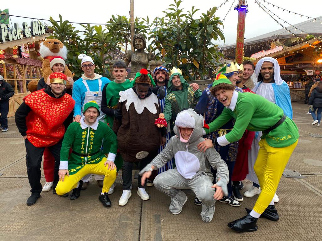 It's beginning to look a lot like Christmas .... a special group of lads on a standard day out!