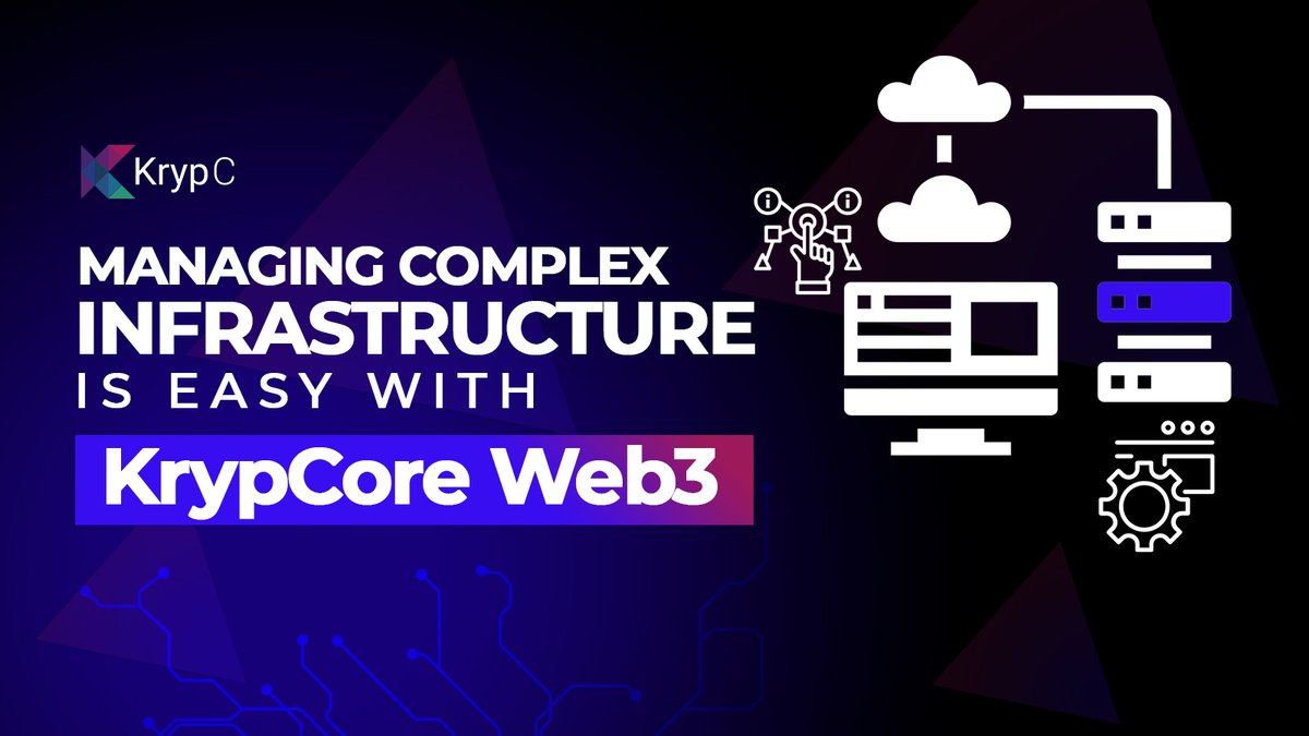 krypctalk's tweet photo. Managing & scaling #Web3 infrastructure is effortless when you leverage #KrypCoreWeb3's features:
➡️ Multiple protocols & nodes
➡️ Managed IPFS & ceramic nodes
➡️ Multi-cloud & multi-region facility
Try now 👉🏼 https://t.co/LTDKBFXer2
#blockchain #BuildwithKrypC https://t.co/c5R26JW5l0