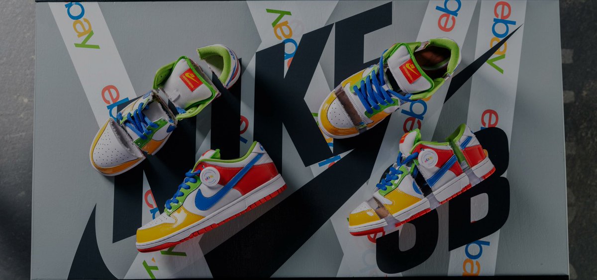 tengusneaker's tweet photo. 【オタ心にどストライク】
ebayとのコラボSBダンクってストーリーやばすぎないですか?
・世界3足しかない
・のこぎりで切られたモデルがある
・伝説の人物へのリスペクトを込めた
致死量超えてるんですが・・
↓
https://t.co/cgBzGsnQFS
#ebay #NikeSB #Dunk #SandyBodecker https://t.co/0c5tI5IXbx