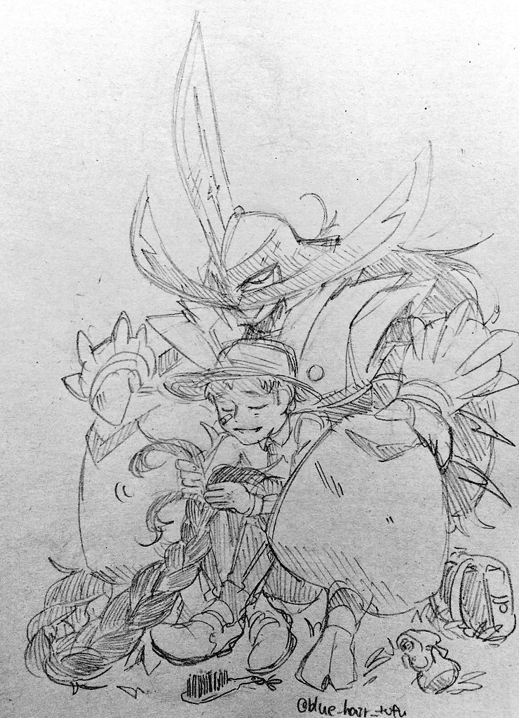 三つ編みドドゲザン 