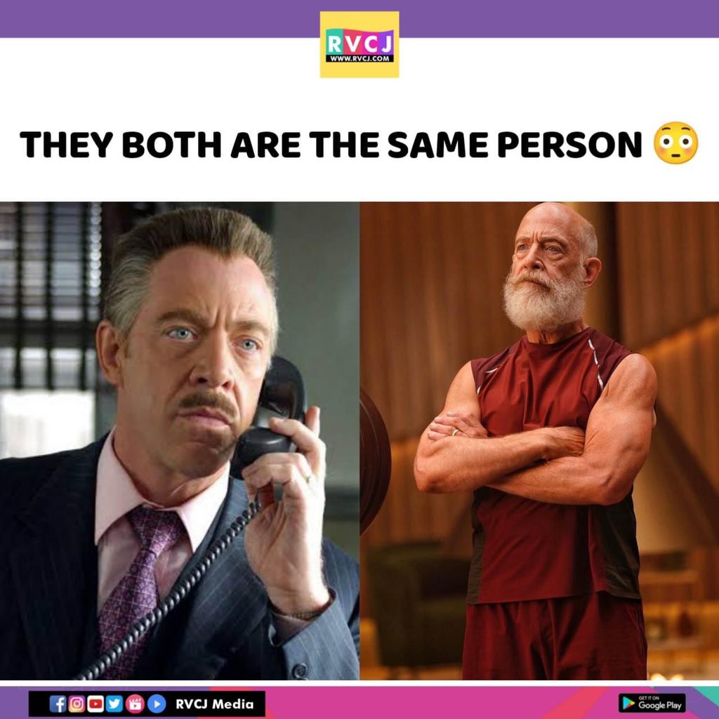 What a transformation 🔥
#jksimmons #spiderman #redone #hollywood #actor #rvcjmovies