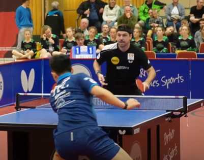BollFanpage's tweet photo. ANOTHER REVENGE FOR TIMO BOLL

Borussia Düsseldorf faced Fulda in the 8th round of german Bundesliga.

#TimoBoll contributed to the team victory beating Fan Bo Meng by 3:1, against whom Timo lost in the last season's Play-Off.

Timo defeated Meng for the 2nd time this season. https://t.co/MsN0BRLJaG