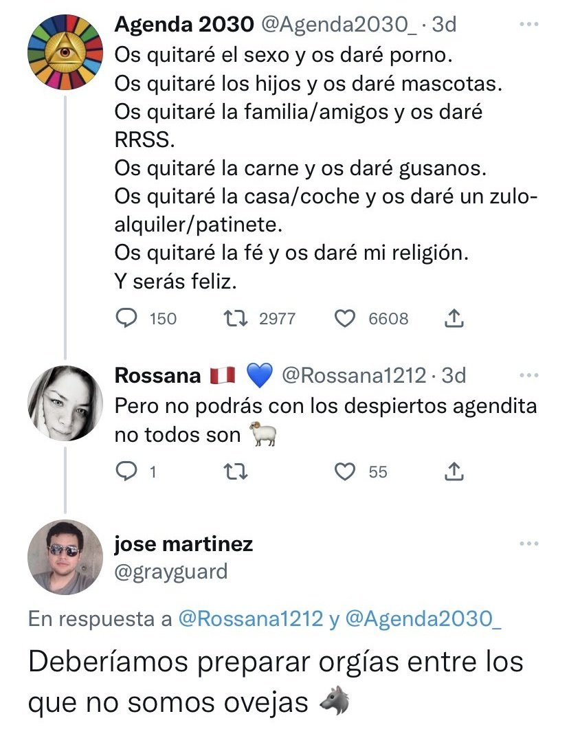 Negacionistas Out of Context tweet media