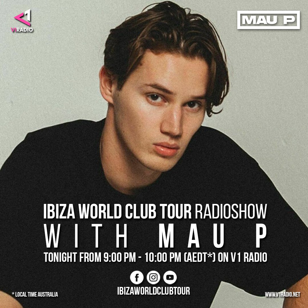 TONIGHT on Melbourne’s V1 - all NEW <a href="/IbizaWorldTour/">IbizaWorldClubTour</a> w/ <a href="/maupmusic/">rault yannick</a> 9:00PM AEDT. LIVE &amp; 100% Ad Free 24/7 🔊 v1radio.net 

#V1RADIO #DanceMusic #EDM #HouseMusic #IbizaWorldClubTour #DeepHouseMusic #DeepHouse #Melbourne #Melb #Australia #Aus #Aussie #LiveRadio 🐨🇦🇺