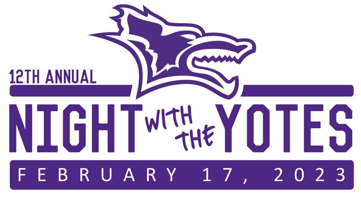 goKWU's tweet photo. Save the date for the 12th annual Night with the Yotes, set for Feb. 17 at 5:30 p.m.! The event will be held in Mabee Arena. Tickets are now available at https://t.co/w4mwKK6yYC. Pick up yours today! https://t.co/NOsoXd3rEY