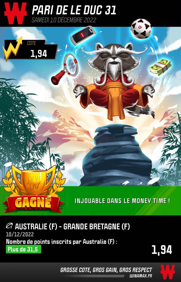 LeducPronos's tweet image. 🎉 JACKPOT !

✅ 17 Bets en live hier

🎁 Faites plaisir à vos proches grâce à vos gains ! Rejoignez nous gratuitement 
#TeamParieurs #TeamParieur