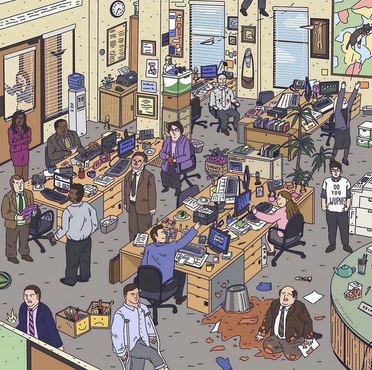 Dunder Mifflin (@dundermifflinas) on Twitter photo 