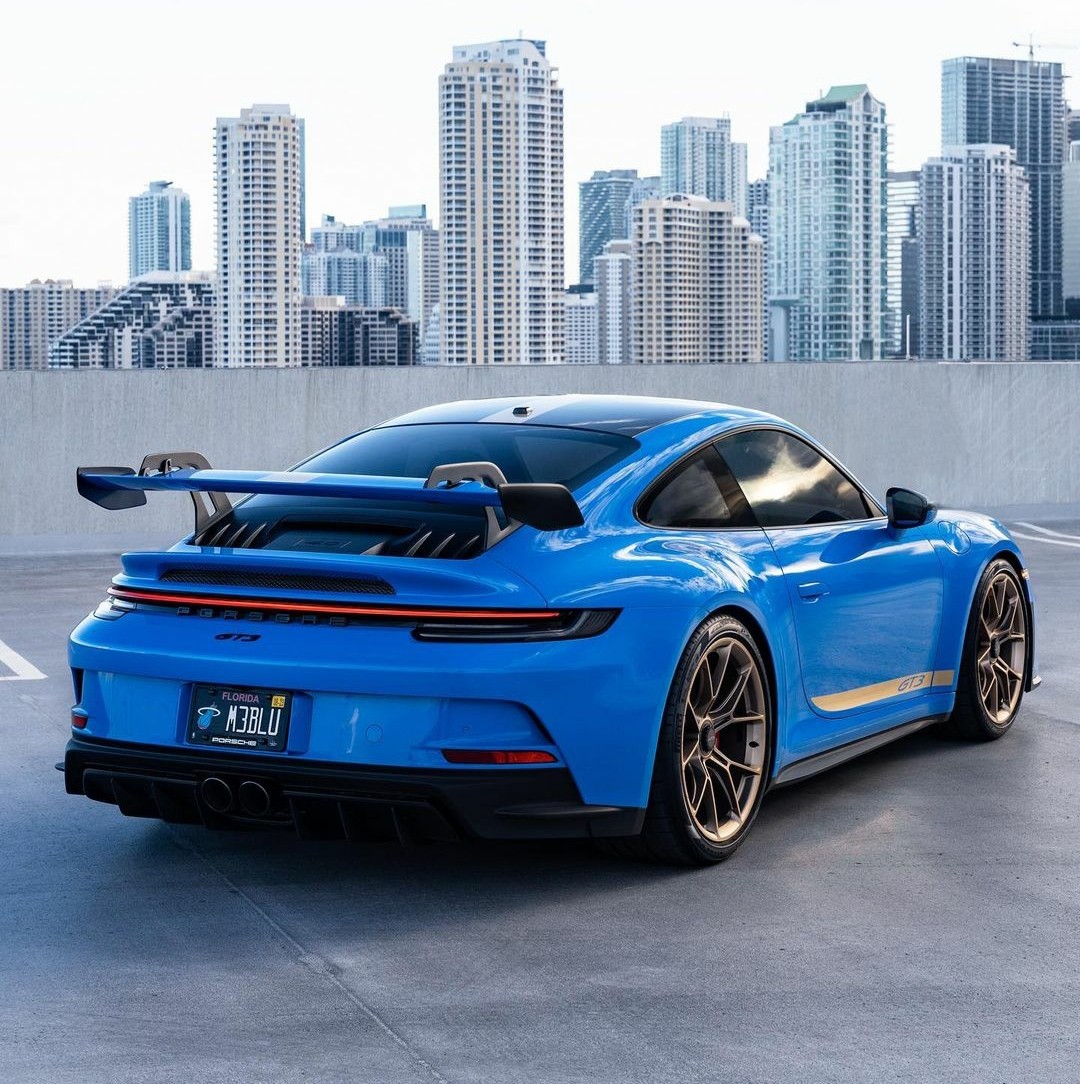 PorscheCIub's tweet image. Shark Blue 992 GT3