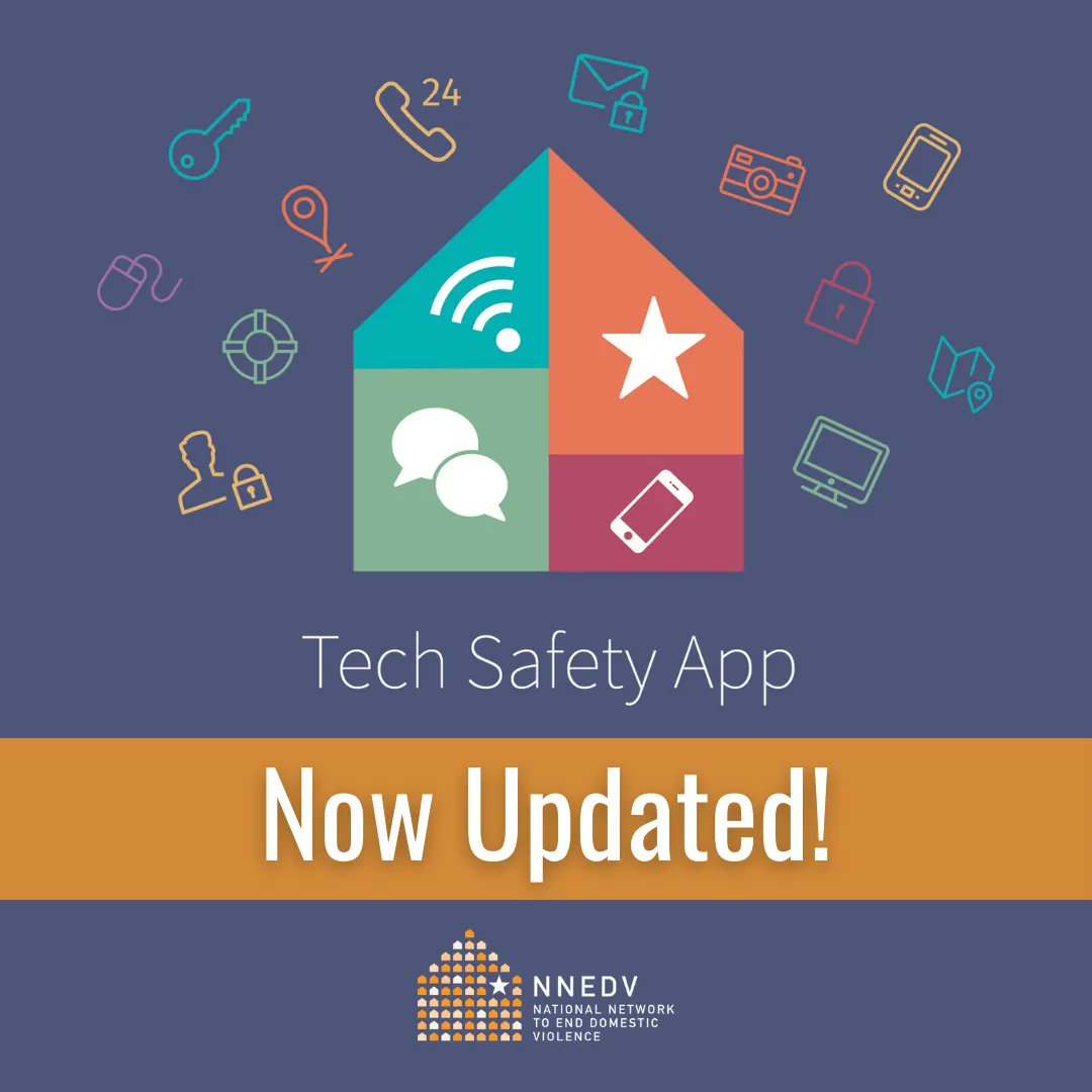 nnedv's tweet photo. It's #NationalAppDay! π± Did you know our Safety Net team has two apps that can help survivors and advocates identify, respond to, and document tech-facilitated harassment, stalking, and abuse? Check out the #TechSafetyApp and #DocuSAFE today: https://t.co/UbJHfoAJns https://t.co/yguyAUC9B6