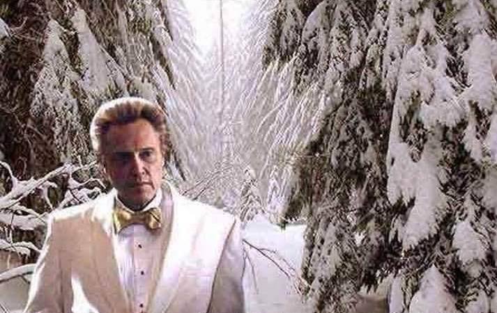 Walken in a winter wonder land.