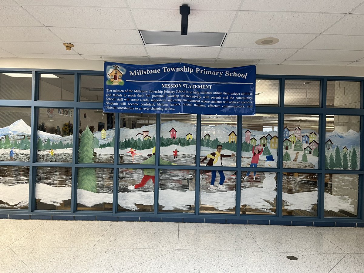 p_baker114's tweet photo. Thank you to these amazing artists who sacrificed their Friday afternoon and Saturday morning to turn our entrance into a winter wonderland. Our elves are going to be excited in the morning! I love this holiday tradition with our Redbird friends! @Pae_AllentownHS @UFRSDSuper https://t.co/TAQeILN944