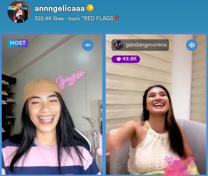 chinnywaps_03's tweet photo. Sobrang ganda ng segment nila so happy na tuloy2 na talaga batohan ng lines between the 2 of them. ang consistent ng 3k viewers &amp; very active ang comsec. can't wait for more!! viewers were able to learn and share thoughts also, SOLID! @AngelicaGegante @GandangMorenxxx https://t.co/D7D4mKTaHn