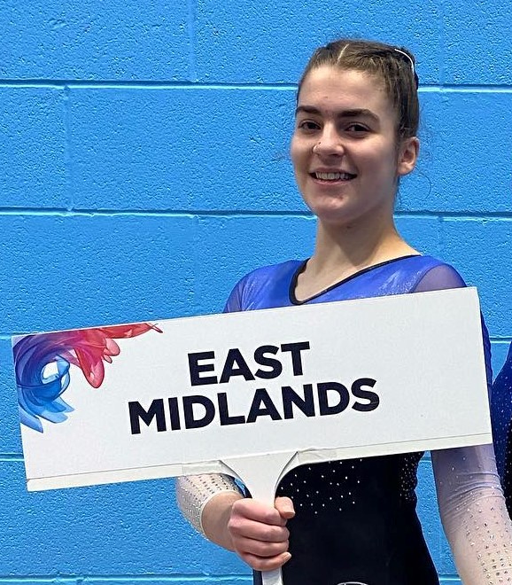 SchoolParent3's tweet photo. Rebecca was back in action at national finals for the Gold Classic Challenge Championships.  She was the top scoring East Midlands gymnast with a nice clean competition.
@QEHSPE https://t.co/ROlMqlzMTR