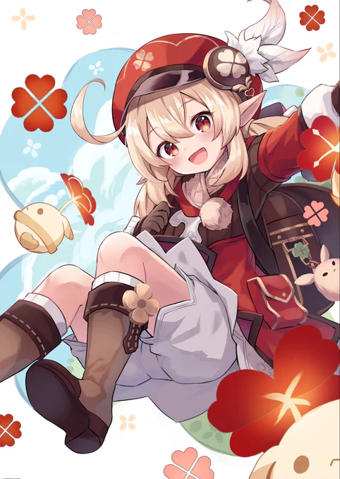#お前ら原神の最初の推し誰だよクレーちゃ 