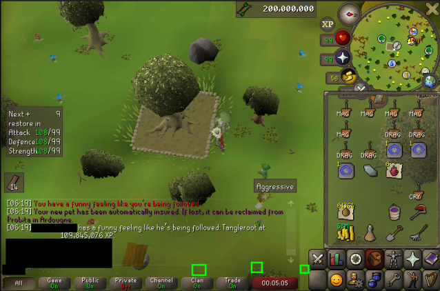 OsrsRandom's tweet photo. Finally the Farm pet after so long!
#osrs https://t.co/TV6hOu399M