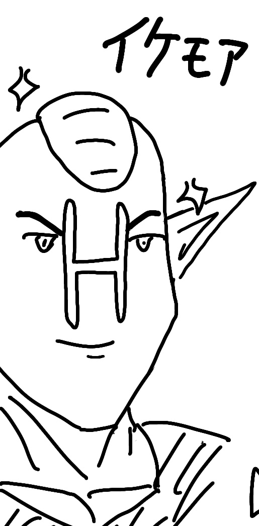 今年の絵振り返ってみるとおそらく今年は今までで1番モアを描いた年だったんだなって 