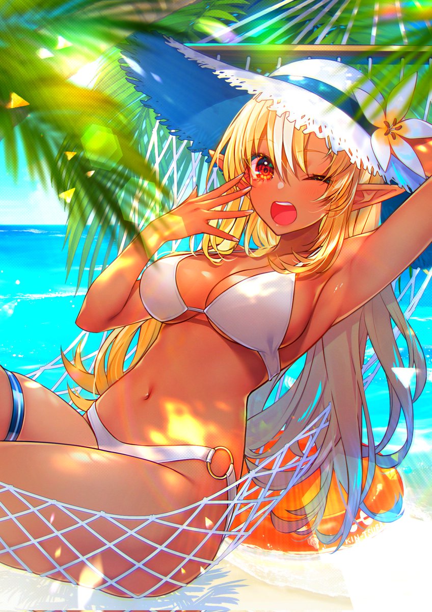 ㅤ
ᅠᅠ
ㅤㅤ
ㅤ  ❝La playa es increíble, ¿no vas a acompañarme?❞ 

ᅠᅠ

#SeductiveSunday.