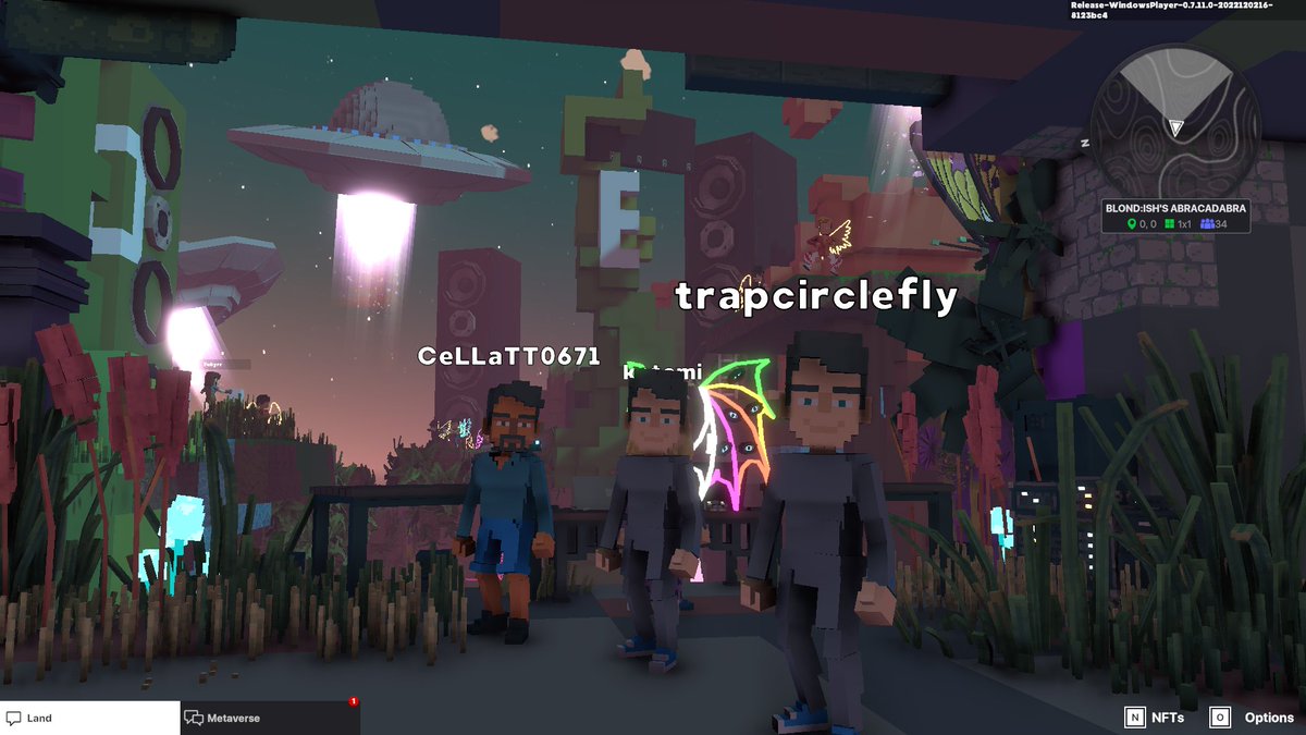 bpoli2533's tweet photo. @TheSandboxGame @blond_ish 🪄 ABRACADABRA! 🌈 I participated to the @blond_ish dj set! Check out my screenshot: https://t.co/w1ZuxEEgRj