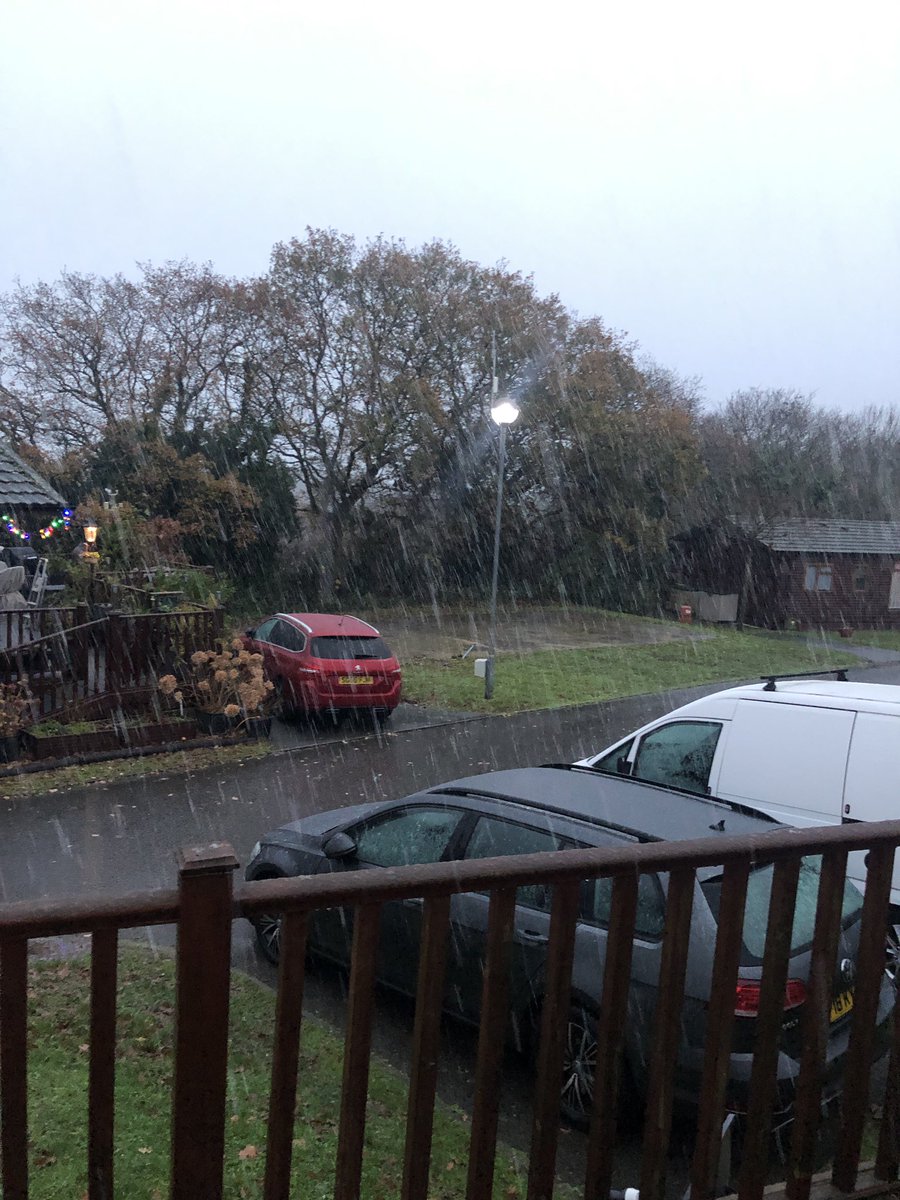 KatieSamuel's tweet photo. Not sure it really shows up on photos but the snow has started to come down quite heavily here - just as we are prepping the Fake Xmas dinner and watching Now Thatโs What I Call Xmas on the TV! โ๏ธ โ๏ธ ๐ ๐ฆ ๐ฝ๏ธ
#snowing #shearbarn #fakexmas #hastings #perfecttiming https://t.co/p7bqeHLJZR