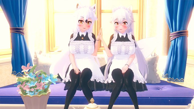 メイドホッキョクコンビ 