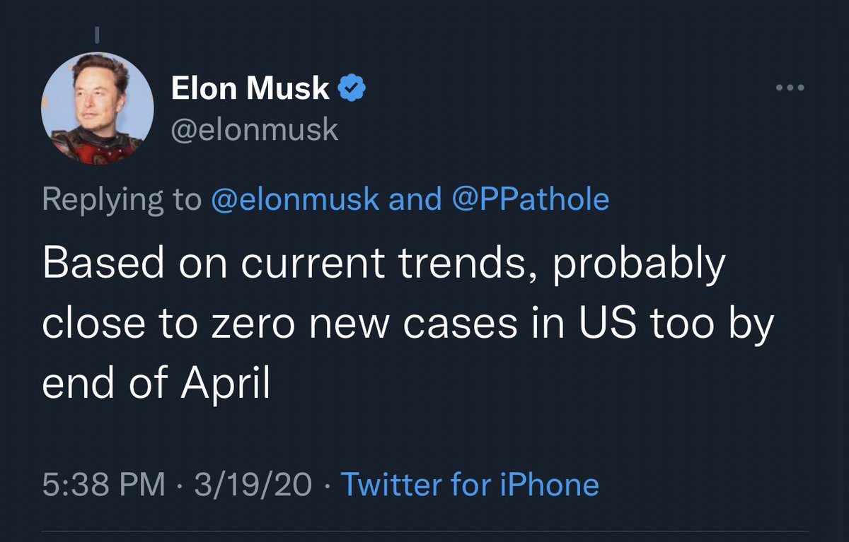 DavidLeavitt's tweet photo. @elonmusk The person who said COVID would be over by the end of April 2020 is today calling for Fauci to be prosecuted https://t.co/CtKP09EZyn