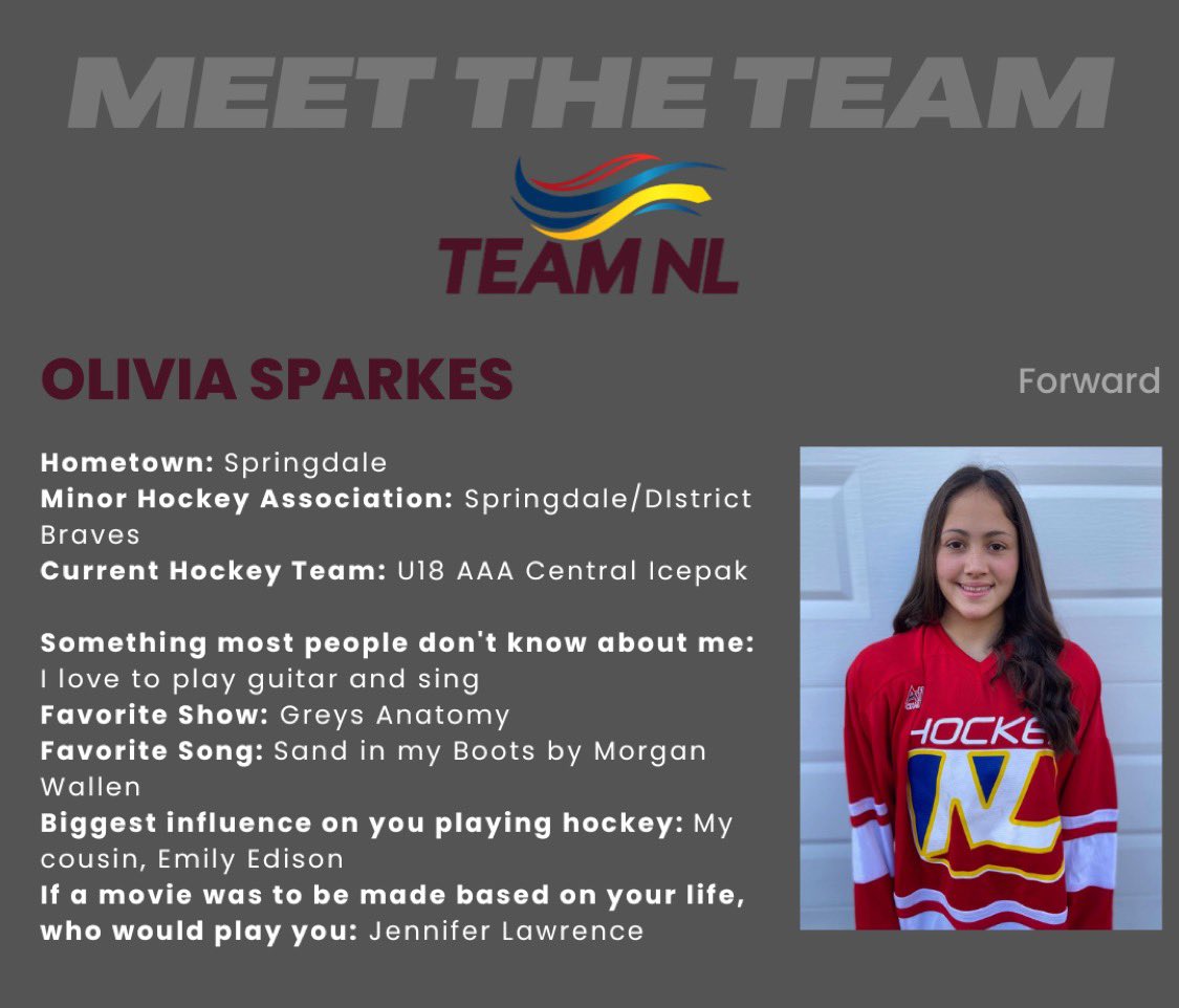 Team NL U18 Female Canada Games 2023 tweet media