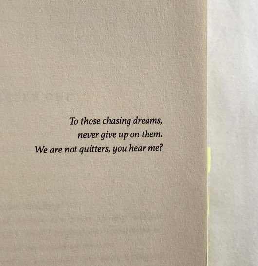 we are not quitters