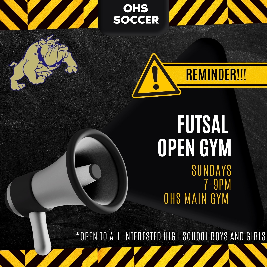 Join us tonight for our first winter Futsal open gym if the winter! Fast paced, fun, and tons of time on the ball!