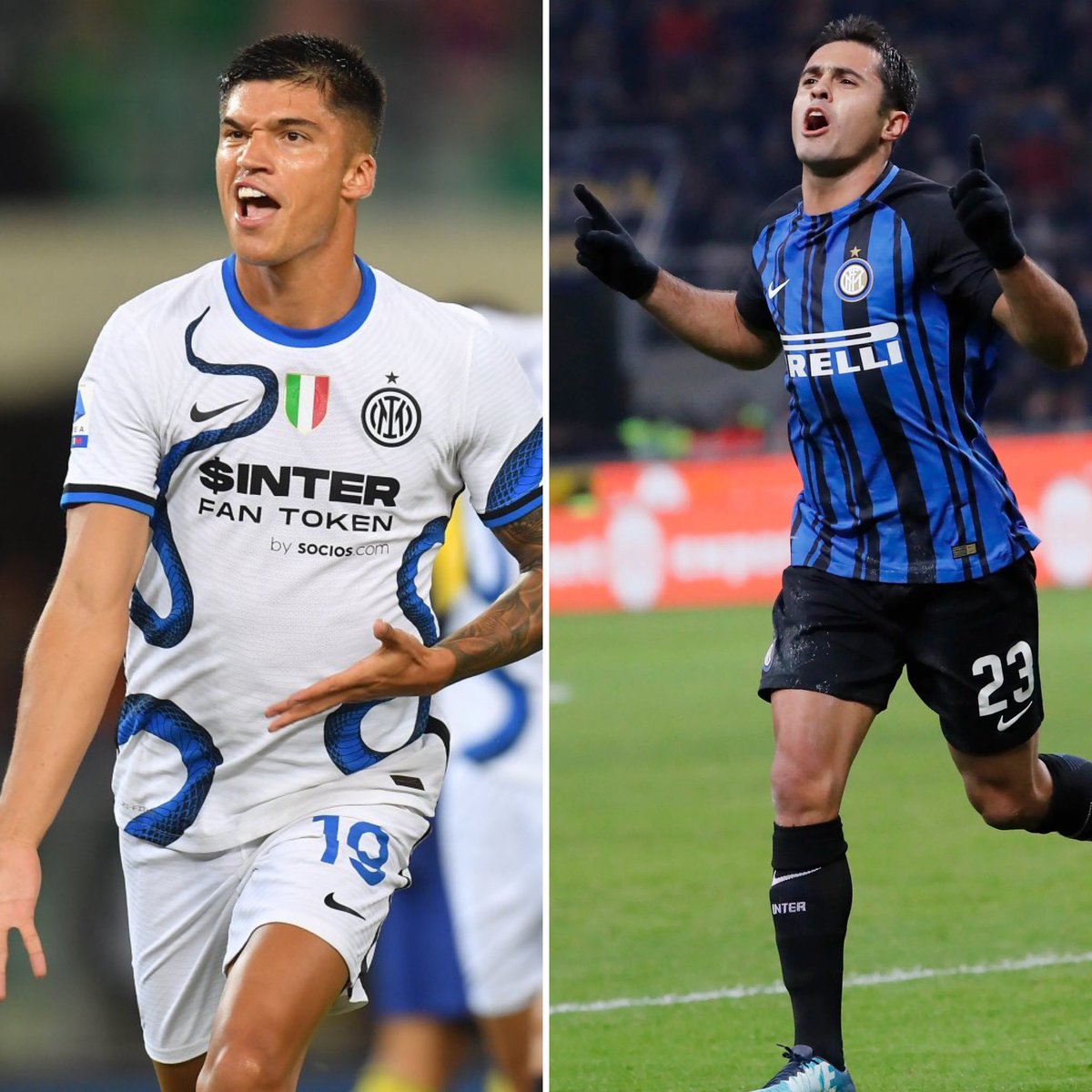 Like per Joaquin Correa, RT per Eder Citadino Martins