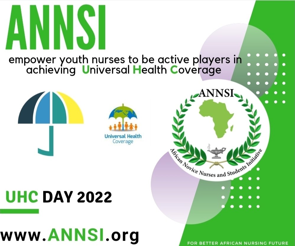 ANNSI_Africa's tweet photo. African Young Nurses play a crucial role in achieving #UHC.
Investment in Nursing profession is leading to achieving universal health coverage.
#Universal_Health_Coverage day 12 December 2022.
Stay tuned, joined us.
https://t.co/Cj2XsncWA1 https://t.co/rF4vlncCM1