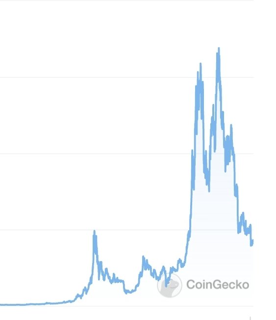 stunnabreezy3's tweet photo. Wow this #Drip chart is ugly it really might go to zero!...oh wait this is the Bitcoin chart but you say it's going to $100,000. https://t.co/bGHt9Uk9zL