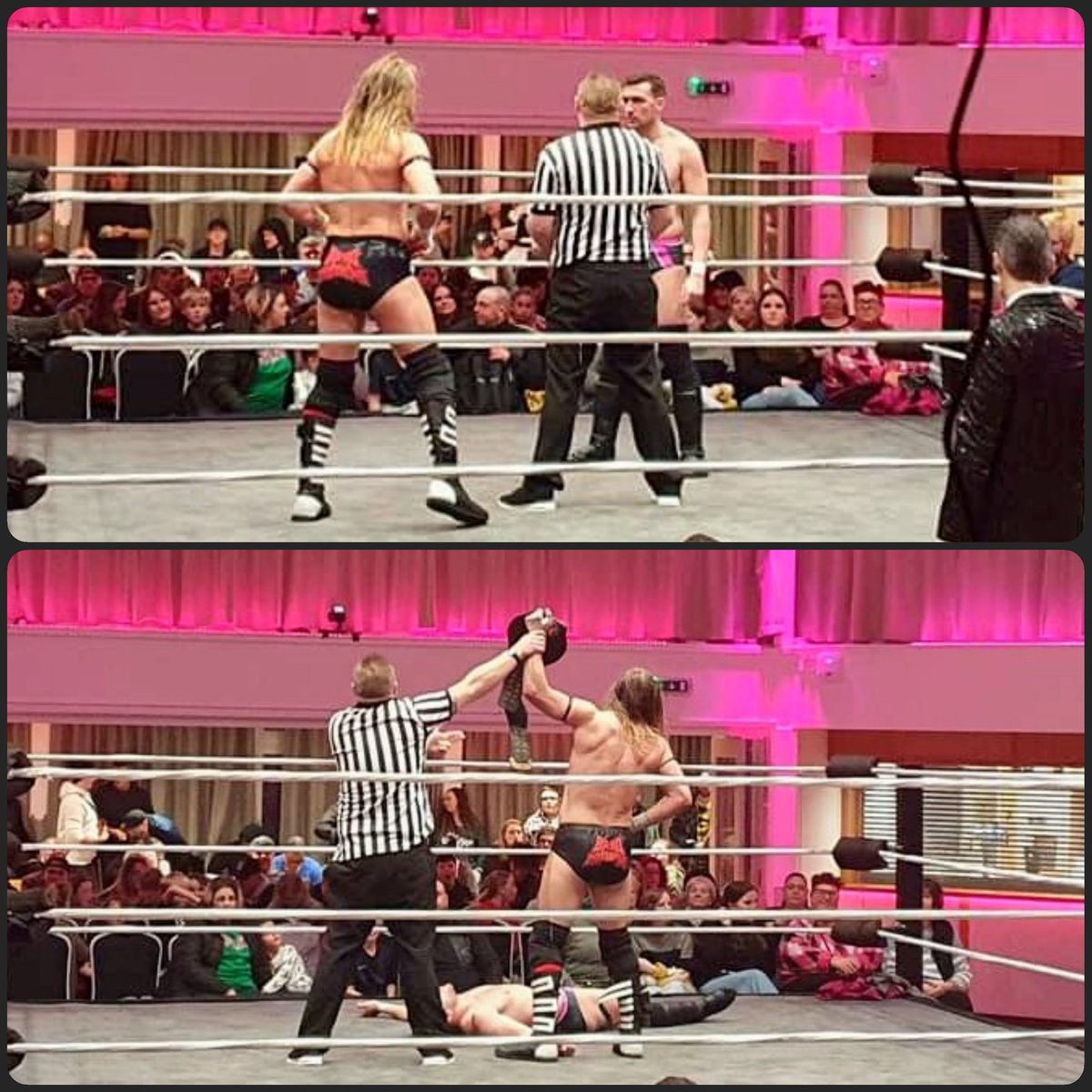 BradMatthewsHC's tweet photo. Respect to @AdrDannyChase for having more resilience than anyone I've ever faced, and despite you giving me the toughest match I've ever had, you learned in that 27+ minutes why I AM UNTOUCHABLE.
#prowrestling #bradmatthews #britwres #britishwrestling #indiewrestler #dannychase https://t.co/E9qlwpygu6