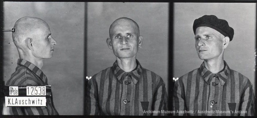 TomFromKatowice's tweet photo. My name is Tadeusz Kamiński🇵🇱, 
a tailor from #Warsaw.
I was born on Dec.1️⃣1️⃣,1915.
I was murdered by #Germans in their #death camp #Auschwitz on March 26, 1942 at the age of 2️⃣6️⃣ only because I was a #Pole.
I survived over 1️⃣1️⃣ months.
Please,#NeverForget me!
#WWII 
#genocide https://t.co/rhEpPyTEcX