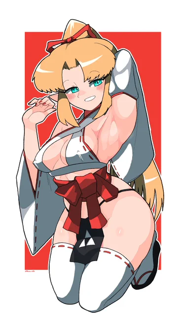 どすけべ巫女服ゼルダさま#SSBU #Zelda 