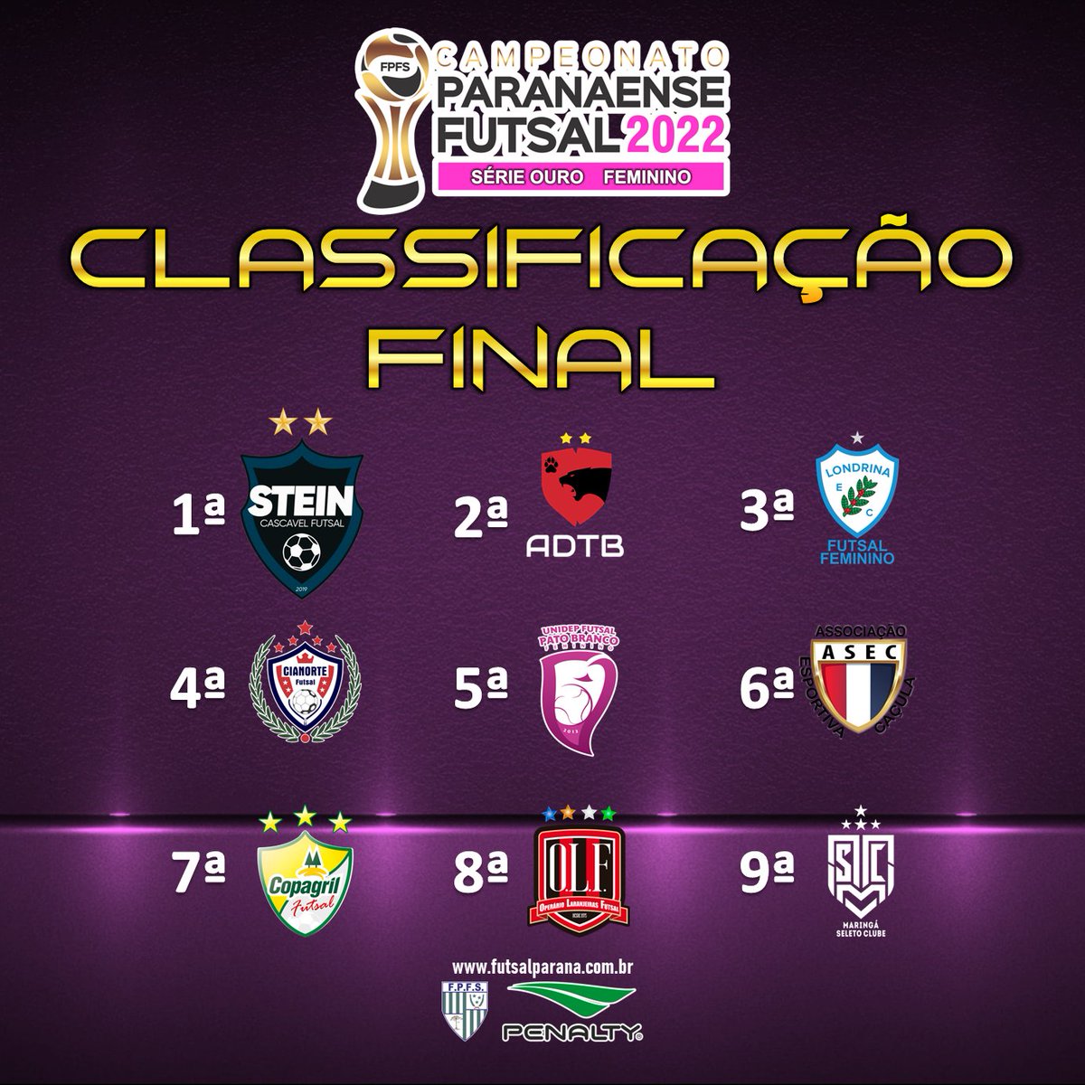 Parabéns atletas, comissão técnica, torcedores e todas pessoas envolvidas.