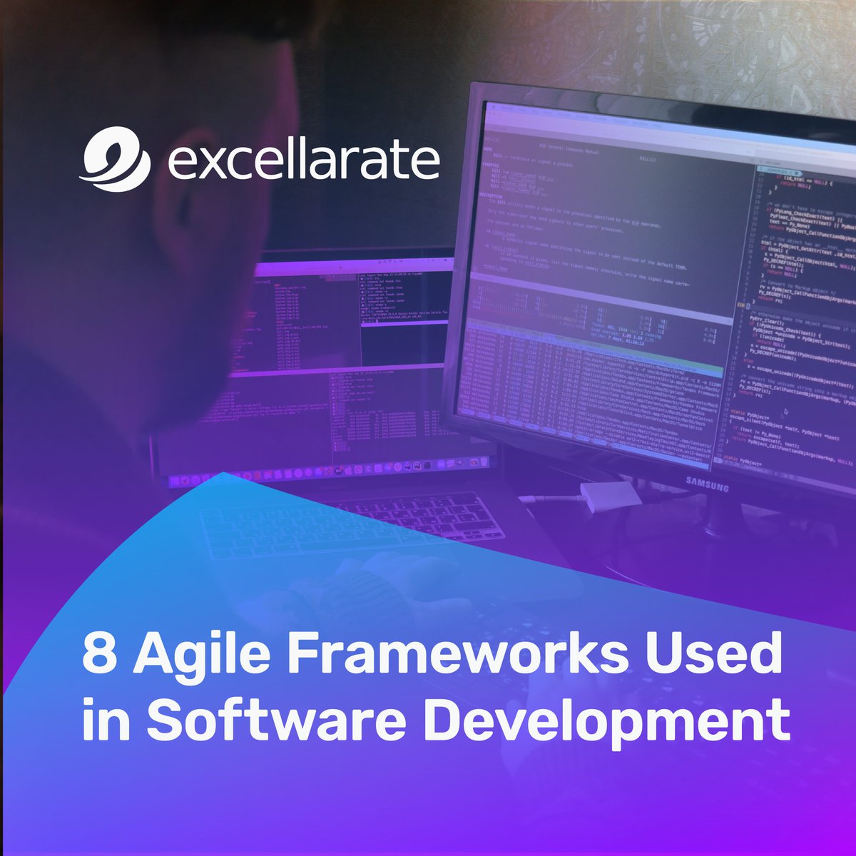 Read our blog post on commonly used frameworks for software development. Learn how organizations use them while often modifying parts as they see fit and iterating on their process. excellarate.com/blogs/8-agile-…   

#Agile #AgileFrameworks #AgileTools #Scrum #Sprint #Blogs #Excellarate