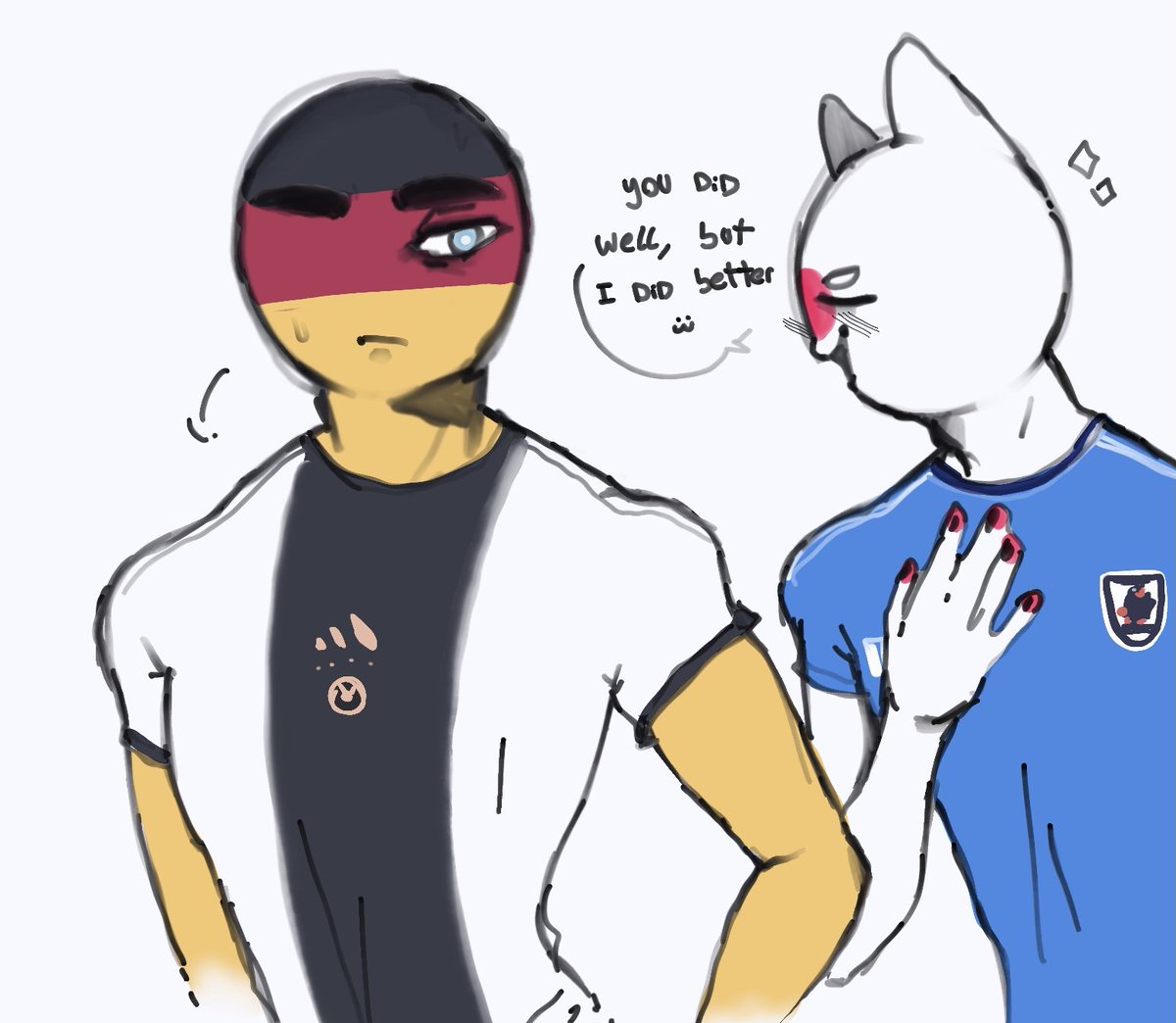 Edu_zinho (com open) on X: #CountryHumans 🇵🇭🇨🇳🇰🇷   / X