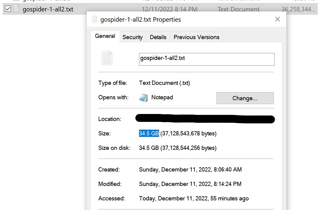 tamimhasan404's tweet image. Time to MASS Hunt🔥
Size: 34.5 GB
#bugbounty #pentesting