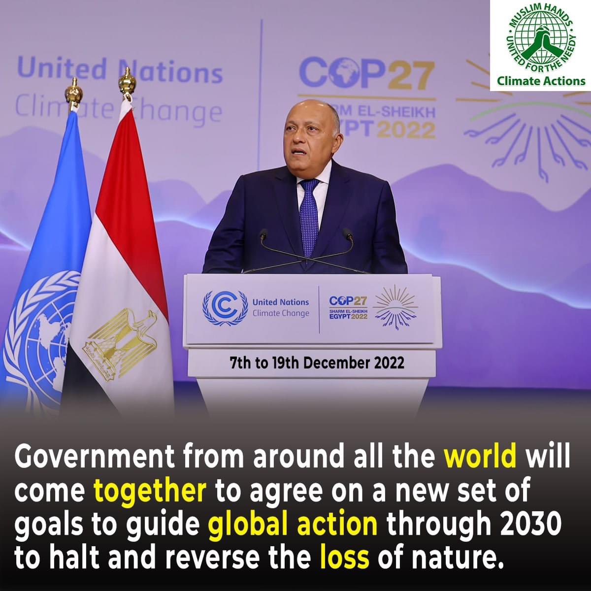 mhclimateaction's tweet photo. Government from around all the world will come together to agree on a new set of goals to guide global action through 2030 to halt and reverse the loss of nature.
#cop27 #cop27sharm #climateactions #climatechangeaction #climatechangethefacts #climatechangefacts #climatechangenews https://t.co/UU3jyony6r
