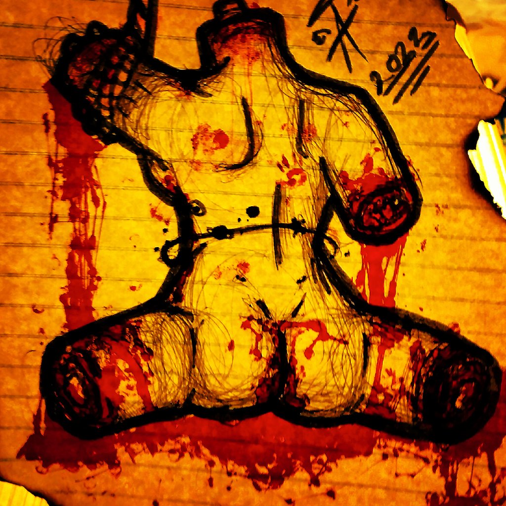abaddon490's tweet photo. #Gore #blood #bloody #decapitated #thankful #art #artist #fuckyou #gorecore #goreart #gorecontent #gorey #goretw https://t.co/2NhomUpcDG
